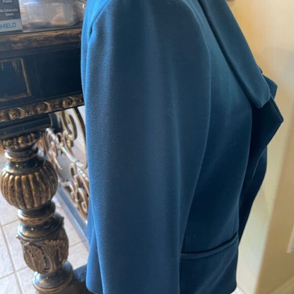 BLUE COLDWATER Creek Blazer - Picture 2 of 9